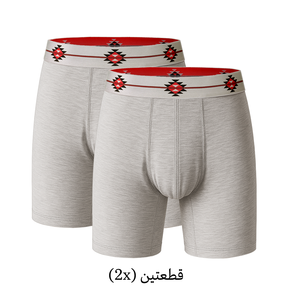 سروال داخلي (بوكسر) رجالي - أسود (مودال)